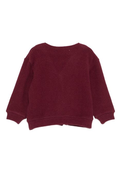 Cardigan con bottoni U+E' BY MISS GRANT | UEM0667BORDEAUX